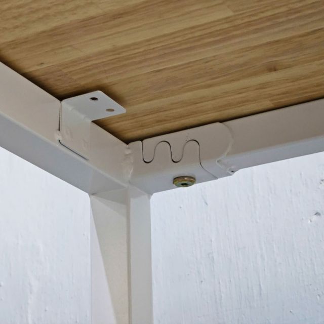 Bàn làm việc liền giá sách 120x60x150cm gỗ cao su FD68082