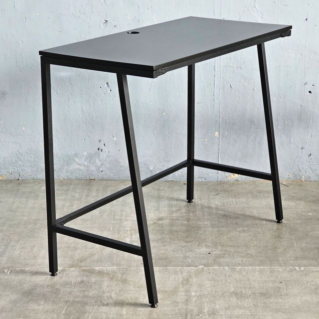 Bàn đứng làm việc 120x60cm gỗ cao su chân lắp ráp STD68049 Bàn đứng làm việc 120x60cm gỗ cao su chân lắp ráp STD68049
