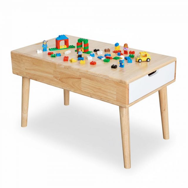 Bàn trẻ em 90x50cm gỗ cao su PSD044