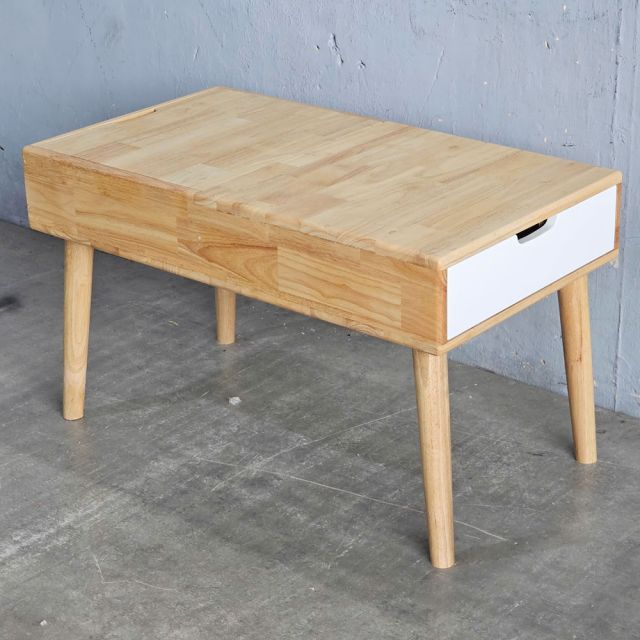Bàn trẻ em 90x50cm gỗ cao su PSD044