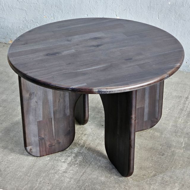 Bàn sofa tròn 70x70cm gỗ tràm TT68338