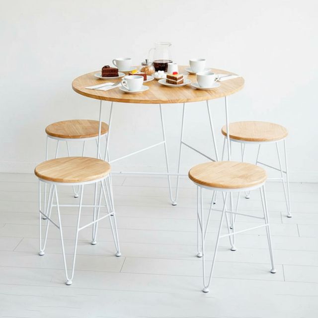 Combo bao gồm 4 ghế đôn tròn