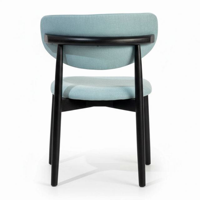 Ghế ăn gỗ Ash nệm bọc vải GCF313