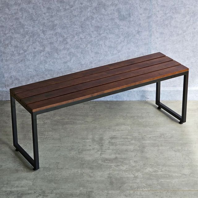 Combo 4 cái ghế băng dài 120x35cm gỗ cao su CBGB001