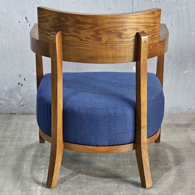 Ghế sofa đơn STABUCK bọc nệm gỗ tần bì GSD68104