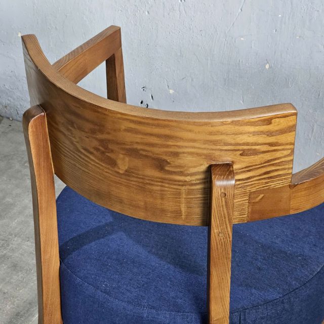 Ghế sofa đơn STABUCK bọc nệm gỗ tần bì GSD68104