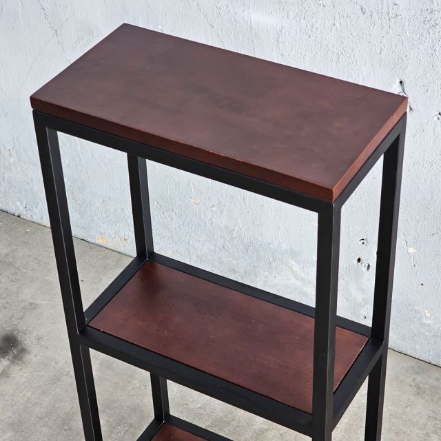 Kệ gia vị 3 tầng Tiny 40x20x85cm gỗ cao su KDGV001