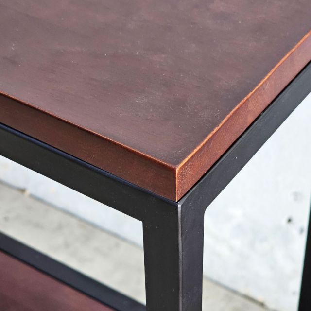 Kệ gia vị 3 tầng Tiny 40x20x85cm gỗ cao su KDGV001