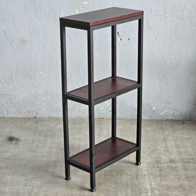 Kệ gia vị 3 tầng Tiny 40x20x85cm gỗ cao su KDGV001