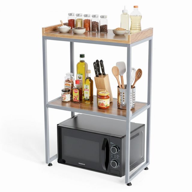 Kệ lò vi sóng 57x35x86cm gỗ plywood KVS68008