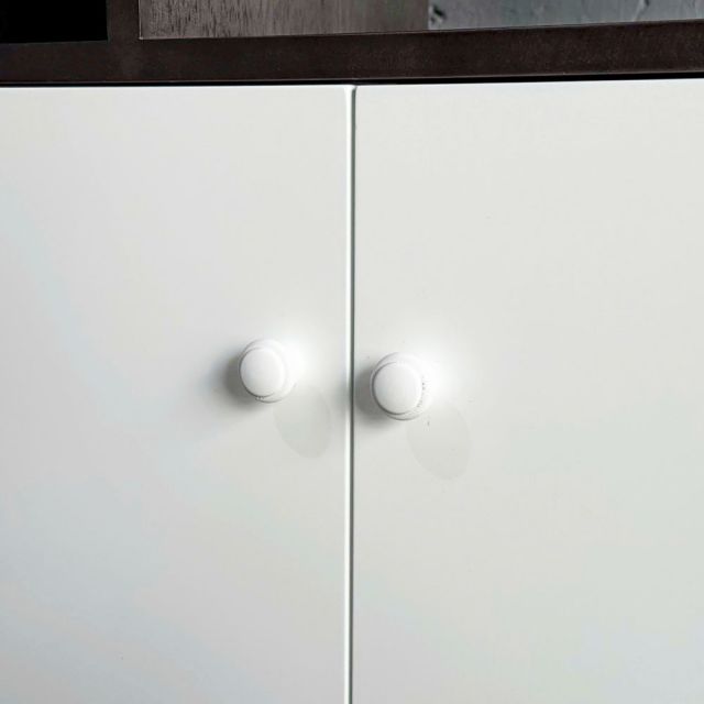 Kệ sách có ngăn tủ 70x30x150cm gỗ cao su KS68345