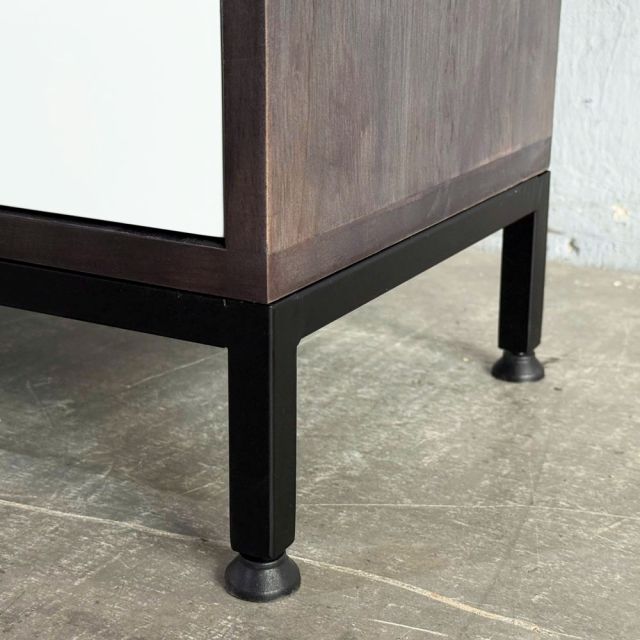 Kệ sách có ngăn tủ 70x30x150cm gỗ cao su KS68345