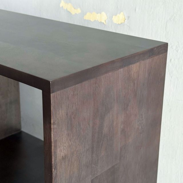 Kệ sách có ngăn tủ 70x30x150cm gỗ cao su KS68345