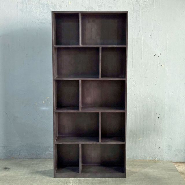 Kệ sách 5 tầng 80x30x180cm gỗ cao su KS68190