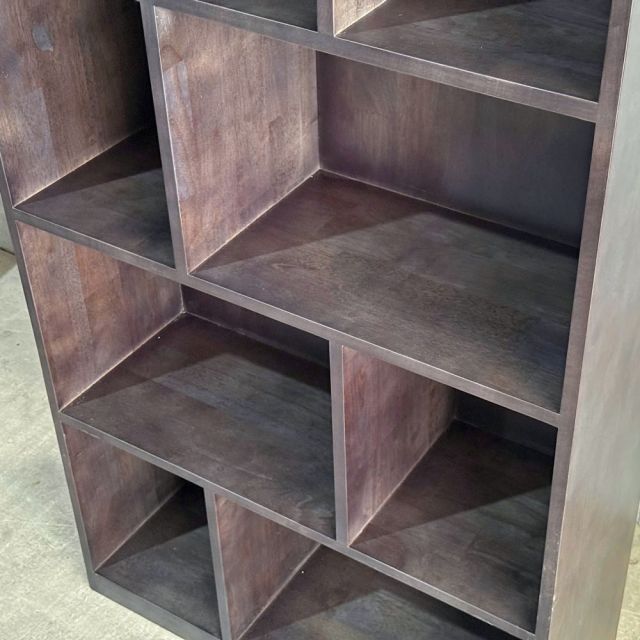 Kệ sách 5 tầng 80x30x180cm gỗ cao su KS68190