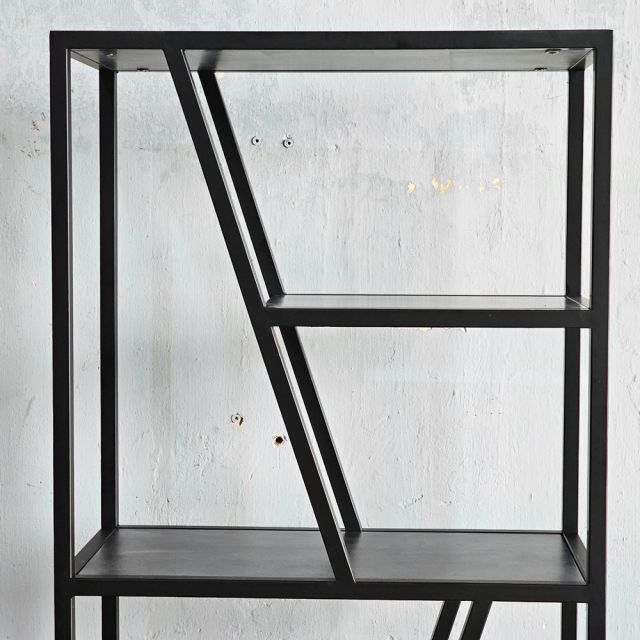 Kệ trang trí 60x30x180cm gỗ cao su KTT68045