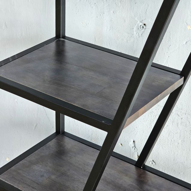 Kệ trang trí 60x30x180cm gỗ cao su KTT68045