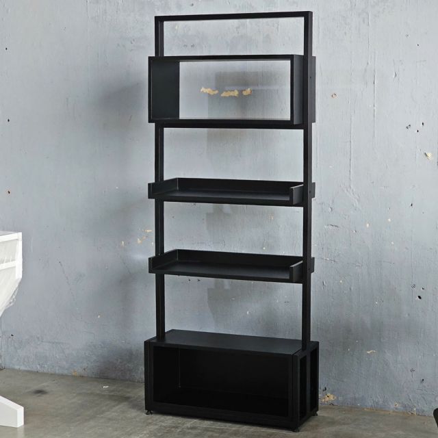 Kệ trang trí ECHO 75x30x183cm gỗ cao su KTT68044