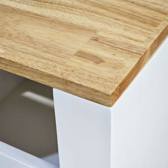 Ghế hồ sơ di động 45x40x40cm gỗ cao su GNHS001
