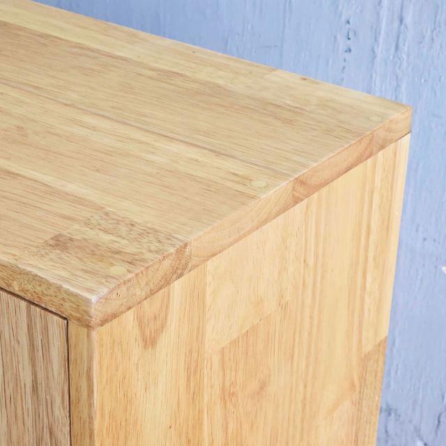 Tủ trang trí ô vuông 40x30x140cm gỗ cao su KS68343