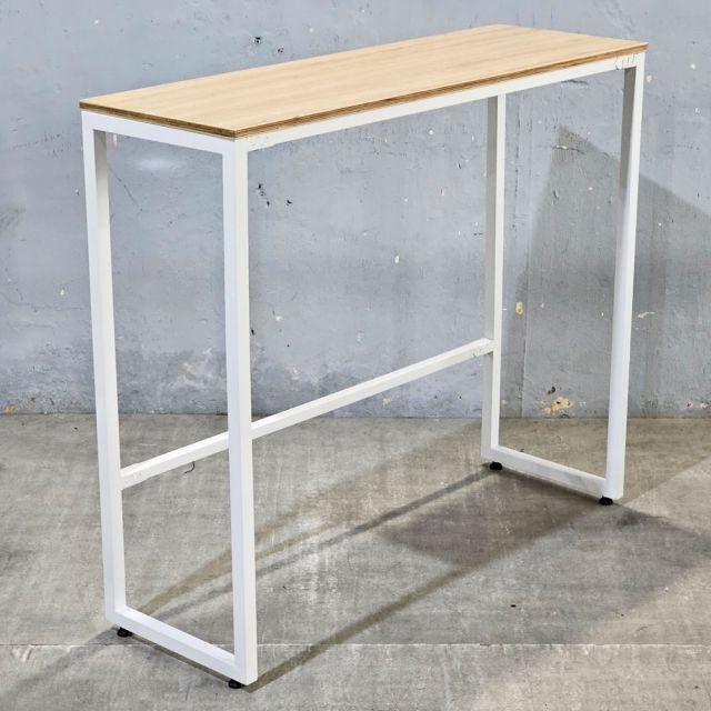 Bàn bar 120x40x105cm gỗ plywood chân sắt lắp ráp BB035