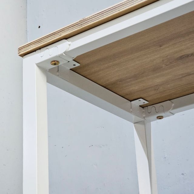 Bàn bar 120x40x105cm gỗ plywood chân sắt lắp ráp BB035