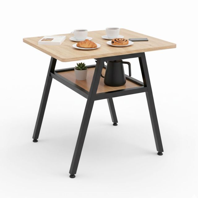 Bàn cafe chữ nhật 80x60cm gỗ plywood CFD68279