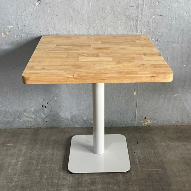 Bàn cafe vuông 70x70cm gỗ cao su CFD68279
