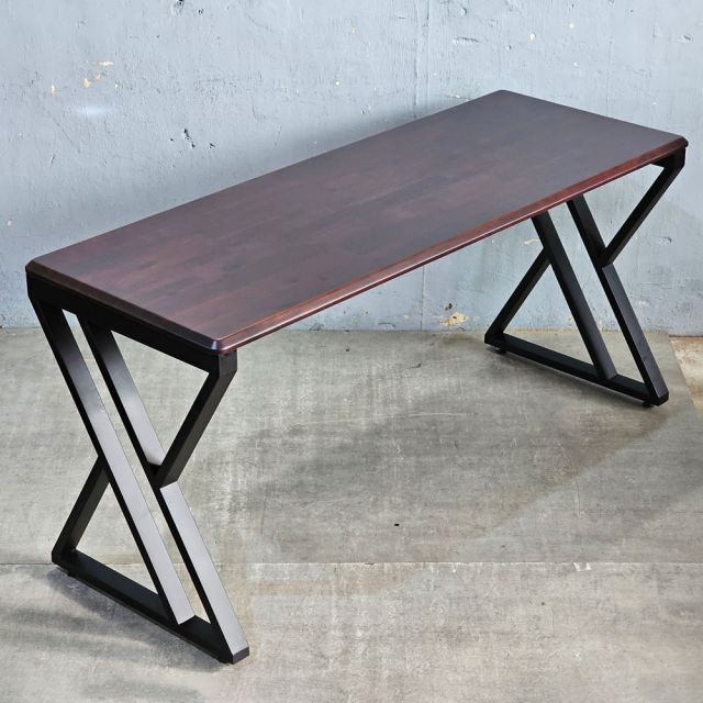 Bàn Gaming 160x60cm gỗ tràm chân chữ X GD68111