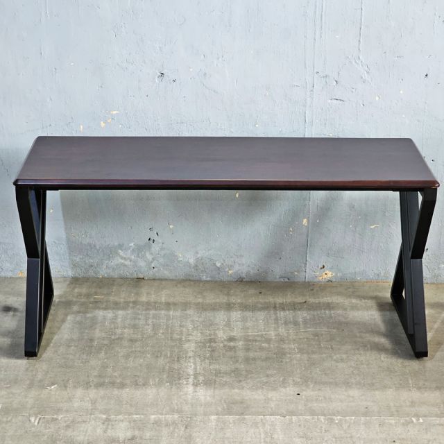 Bàn Gaming 160x60cm gỗ tràm chân chữ X GD68111