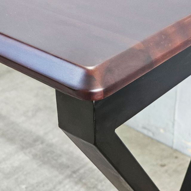 Bàn Gaming 160x60cm gỗ tràm chân chữ X GD68111