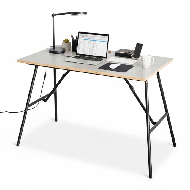 Bàn gấp gọn Argon 100x60cm gỗ plywood SPD68251 Bàn gấp gọn Argon 100x60cm gỗ plywood SPD68251