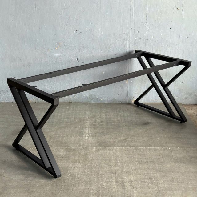 Bàn làm việc 180x80cm gỗ tràm chân chữ X GD68112