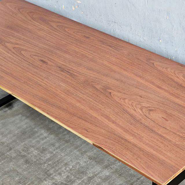 Bàn làm việc 180x70cm gỗ otim phủ veneer xoan đào HBRT118