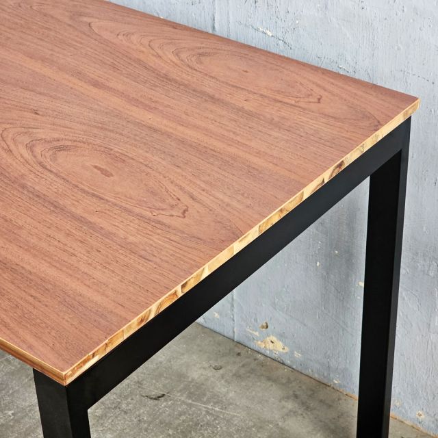 Bàn làm việc 180x70cm gỗ otim phủ veneer xoan đào HBRT118