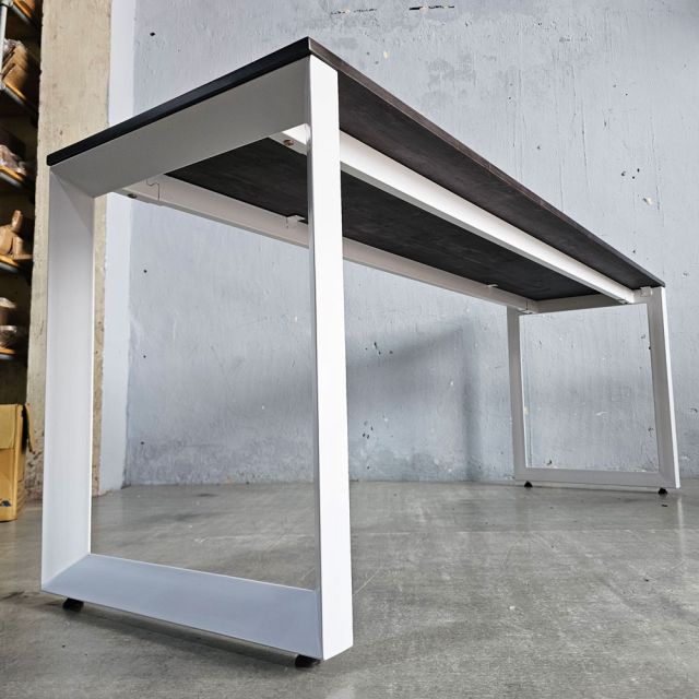 Bàn cụm 2 người 200x60cm gỗ cao su hệ Trian HBTA026