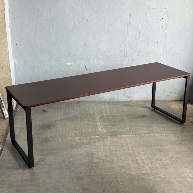Bàn làm việc 230x70cm gỗ cao su hệ Rectang HBRT119