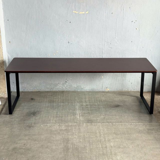 Bàn làm việc 230x70cm gỗ cao su hệ Rectang HBRT119