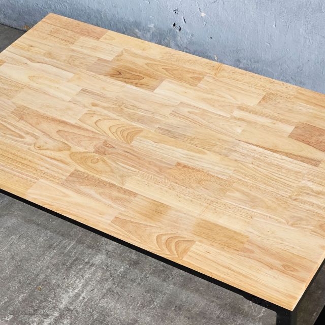 Bàn ngồi bệt gỗ cao su chân sắt lắp ráp 100x60cm SPD68153 Bàn ngồi bệt gỗ cao su chân sắt lắp ráp 100x60cm SPD68153