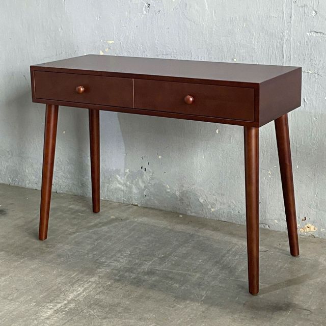 Bàn trang điểm 100x40cm gỗ cao su BTD68078