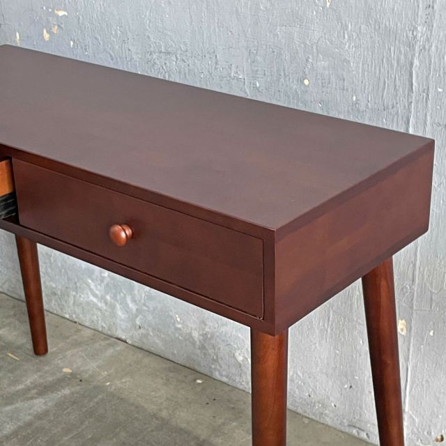 Bàn trang điểm 100x40cm gỗ cao su BTD68078