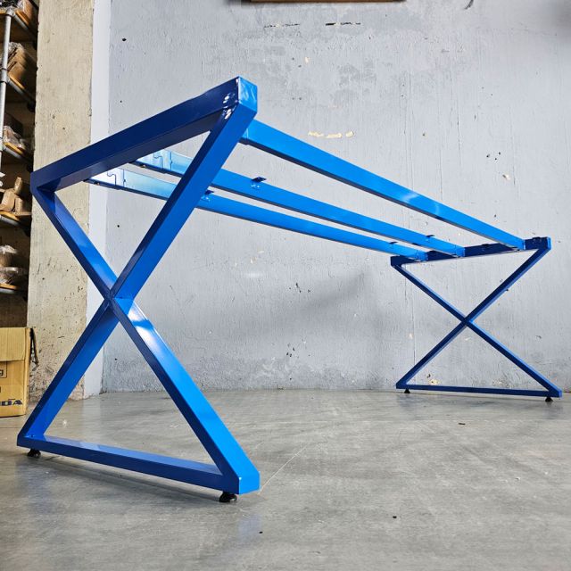 Chân sắt lắp ráp cho bàn 200x80cm hệ XConcept HCXC026