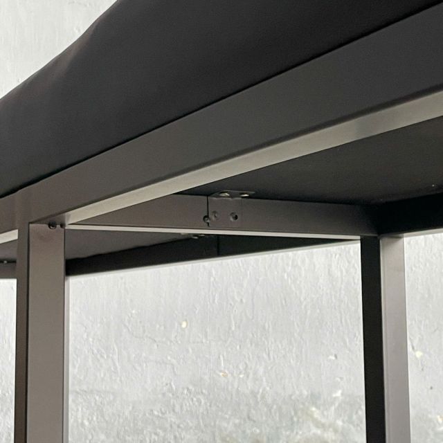 Ghế băng dài 185x36x53cm nệm bọc da Simili GBD060