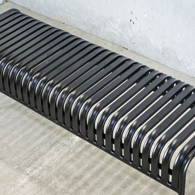 Ghế băng dài ngoài trời 120x40cm sắt sơn tĩnh điện GNT005