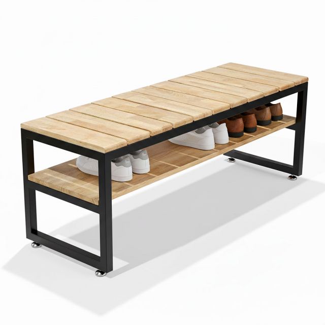 Ghế băng ngồi thay giày 120x40x45cm gỗ cao su GBD061 Ghế băng ngồi thay giày 120x40x45cm gỗ cao su GBD061