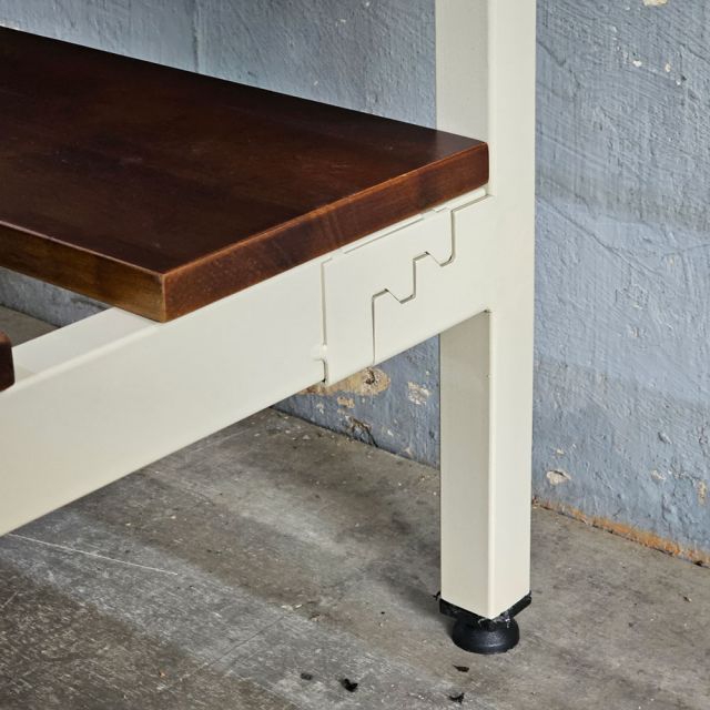 Giường ngủ lắp ráp 120x200x45cm gỗ cao su GN68054
