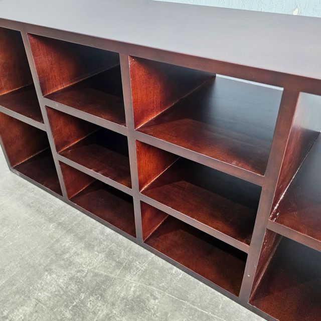 Kệ giày 10 ngăn 100x30x45cm gỗ cao su KG68089