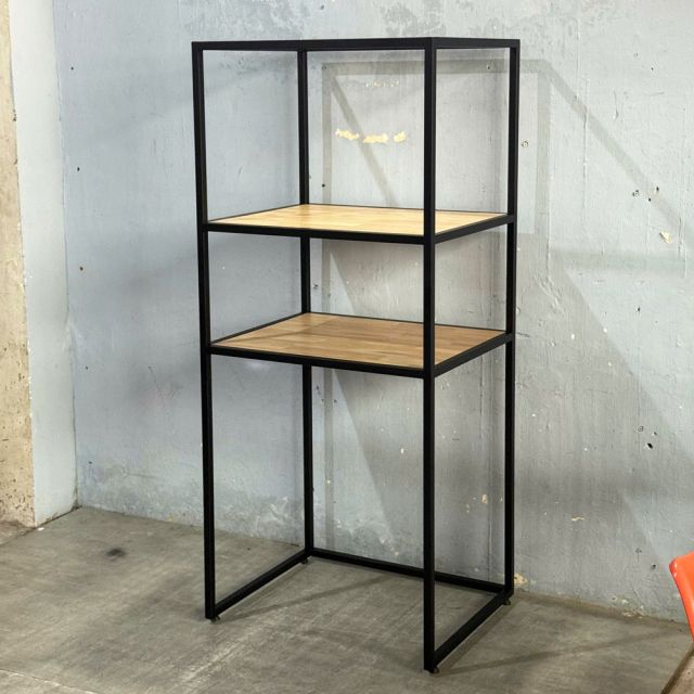 Kệ máy giặt 3 tầng 78x63x178cm gỗ cao su KMG68028