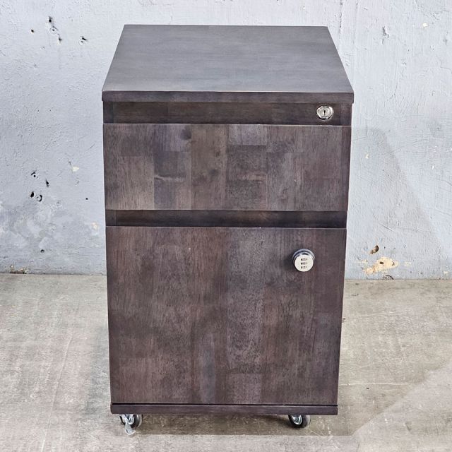 Tủ cá nhân khóa số 40x50x60cm gỗ cao su TCN68080