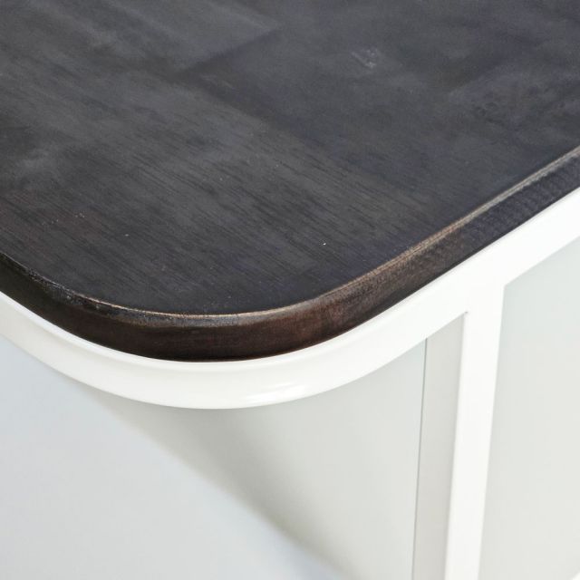 Tủ đầu giường khóa ren số 80x55x70cm gỗ cao su TDG68063